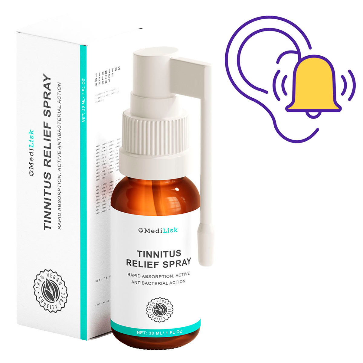 Tinnitus Relief Spray MediLisk tinnitus-relief-spray-medilisk