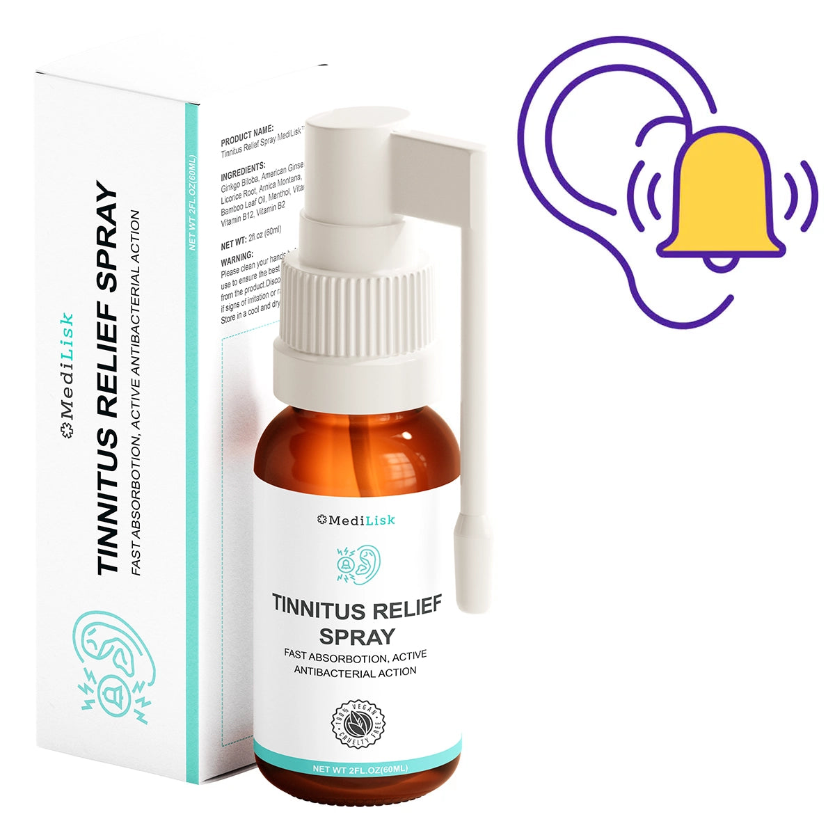 Tinnitus Relief Spray MediLisk™